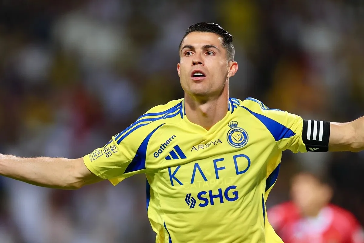 Cristiano Ronaldo jugando con el Al Nassr.
