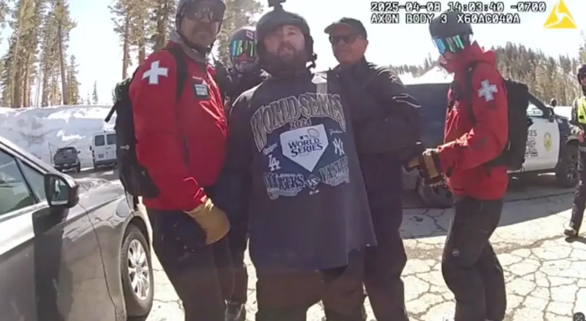 Hailey Joel Osment detenido. Foto: Mammoth Lakes Police Dept