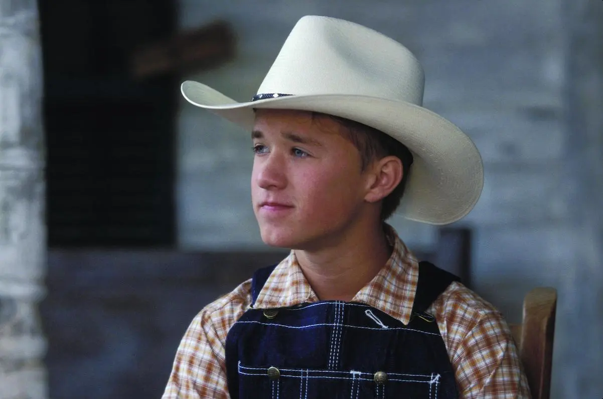 Haley Joel Osment en la película "El secreto de los Mc Cann".