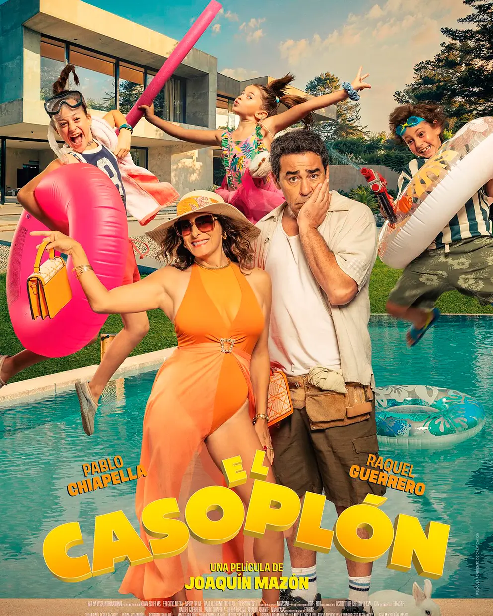 Cartel de la película 'El casoplón'.