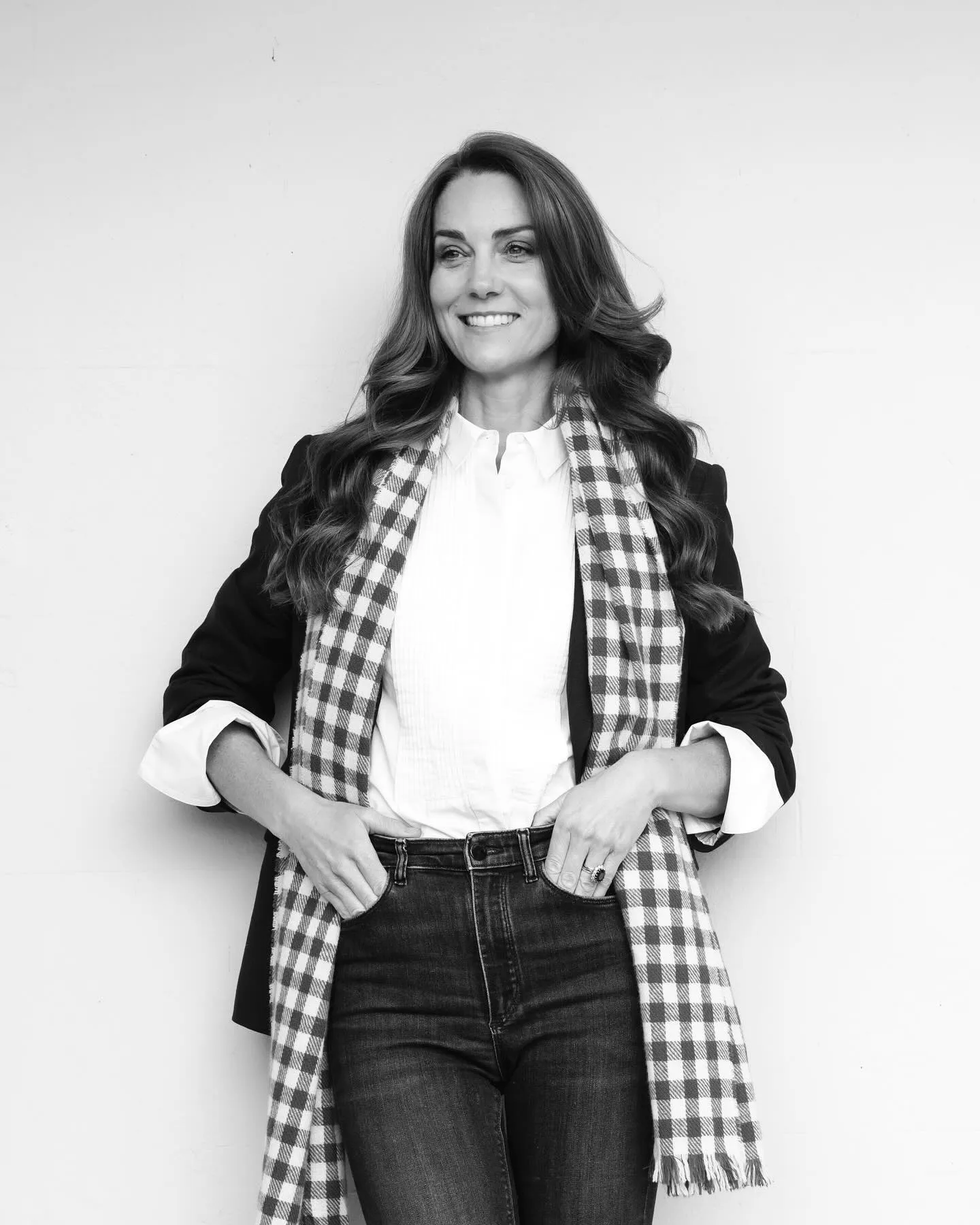 Kate Middleton en una de sus últimas fotos oficiales.