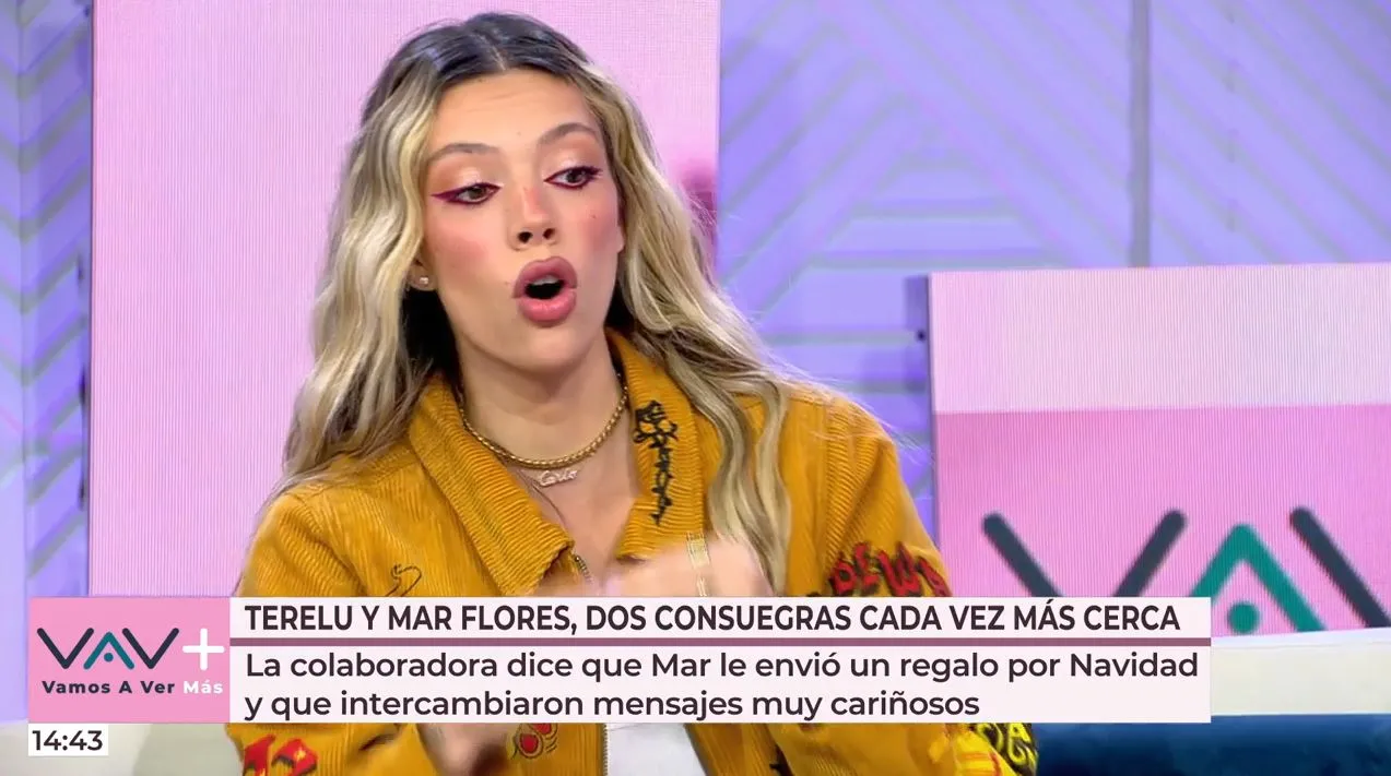 Alejandra Rubio hablando de su madre en 'Vamos a ver'.