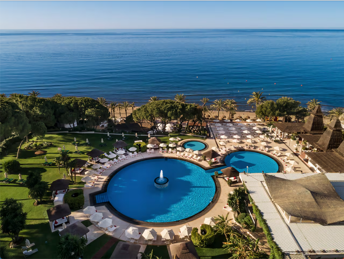 El lujoso hotel donde se aloja Vicky Martín Berrocal en Marbella.