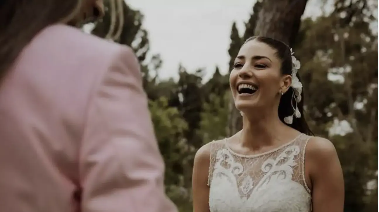 Laura Moure y Kike llevan 23 años juntos.