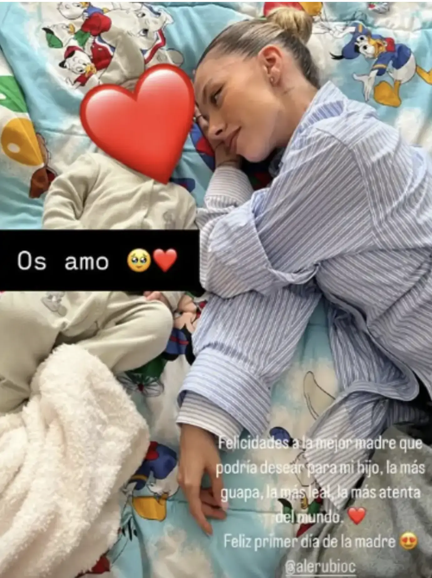Este es el tierno mensaje que ha colgado Carlo Costanzia en redes.