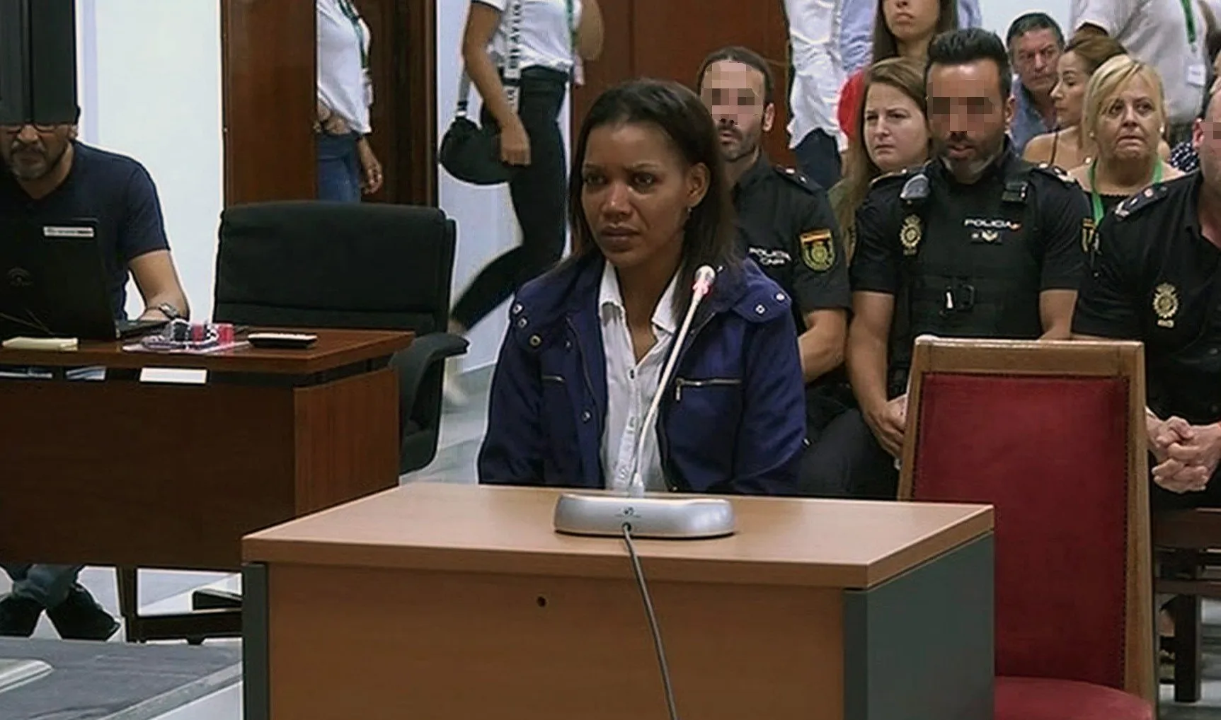 Ana Julia Quezada durante su juicio, en 2019.