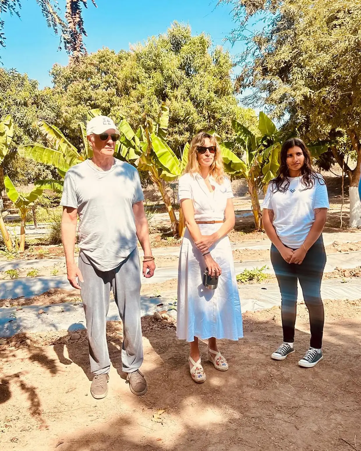 Alejandra Gere y Richard Gere en México.