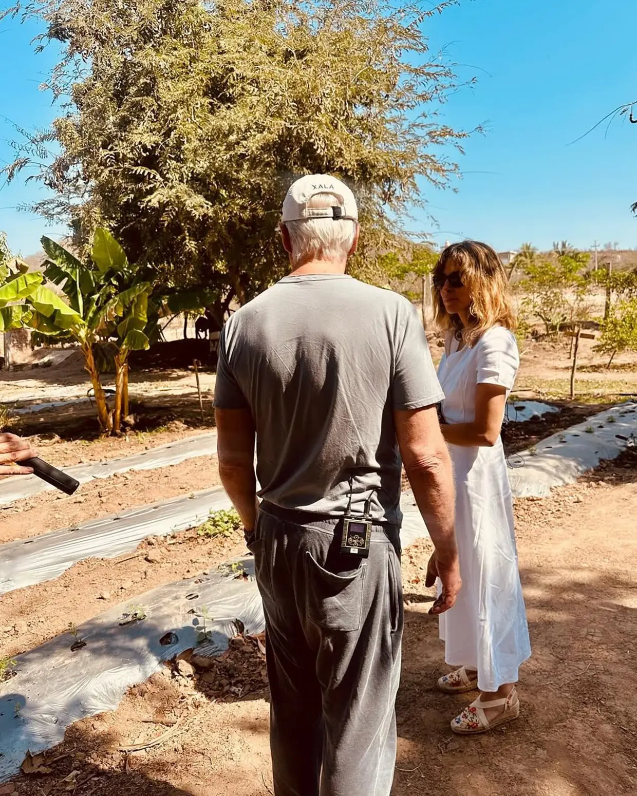 Alejandra Gere y Richard Gere en México.