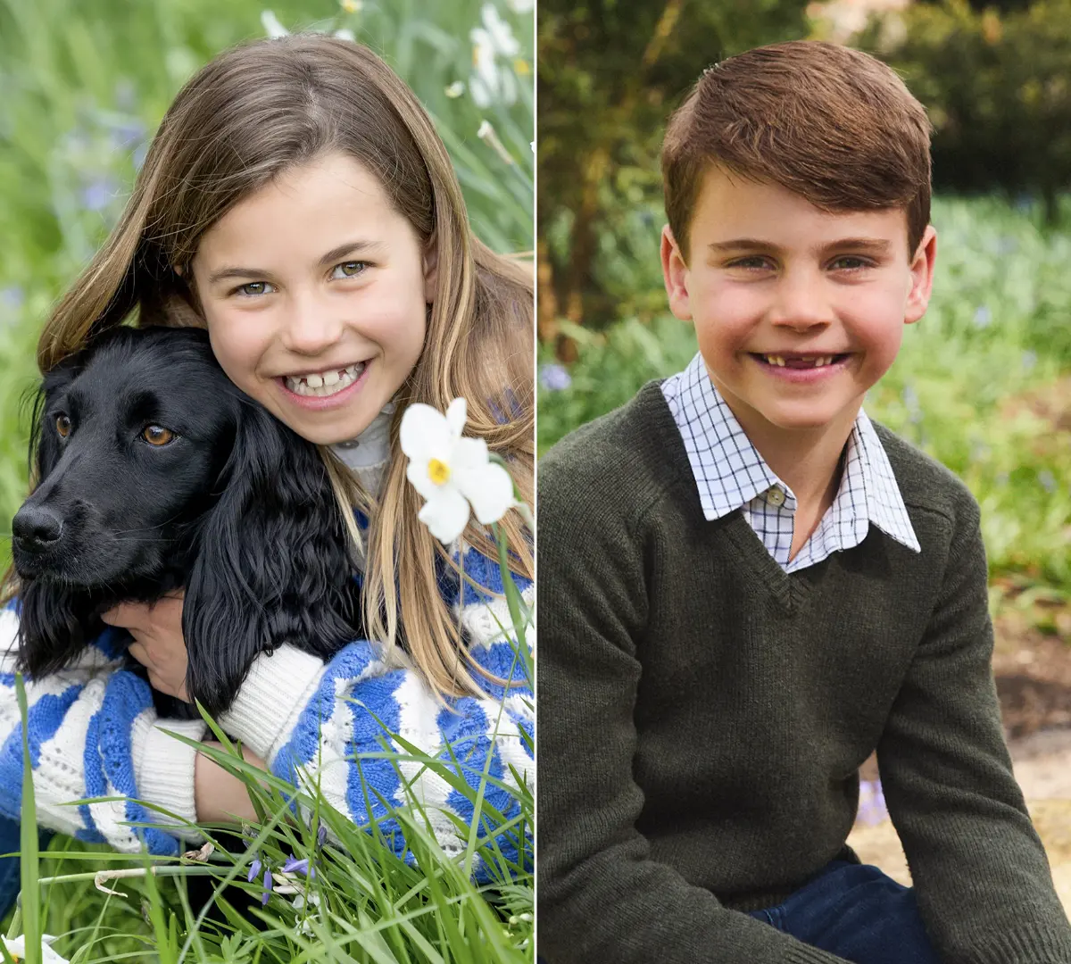 Charlotte y Louis.