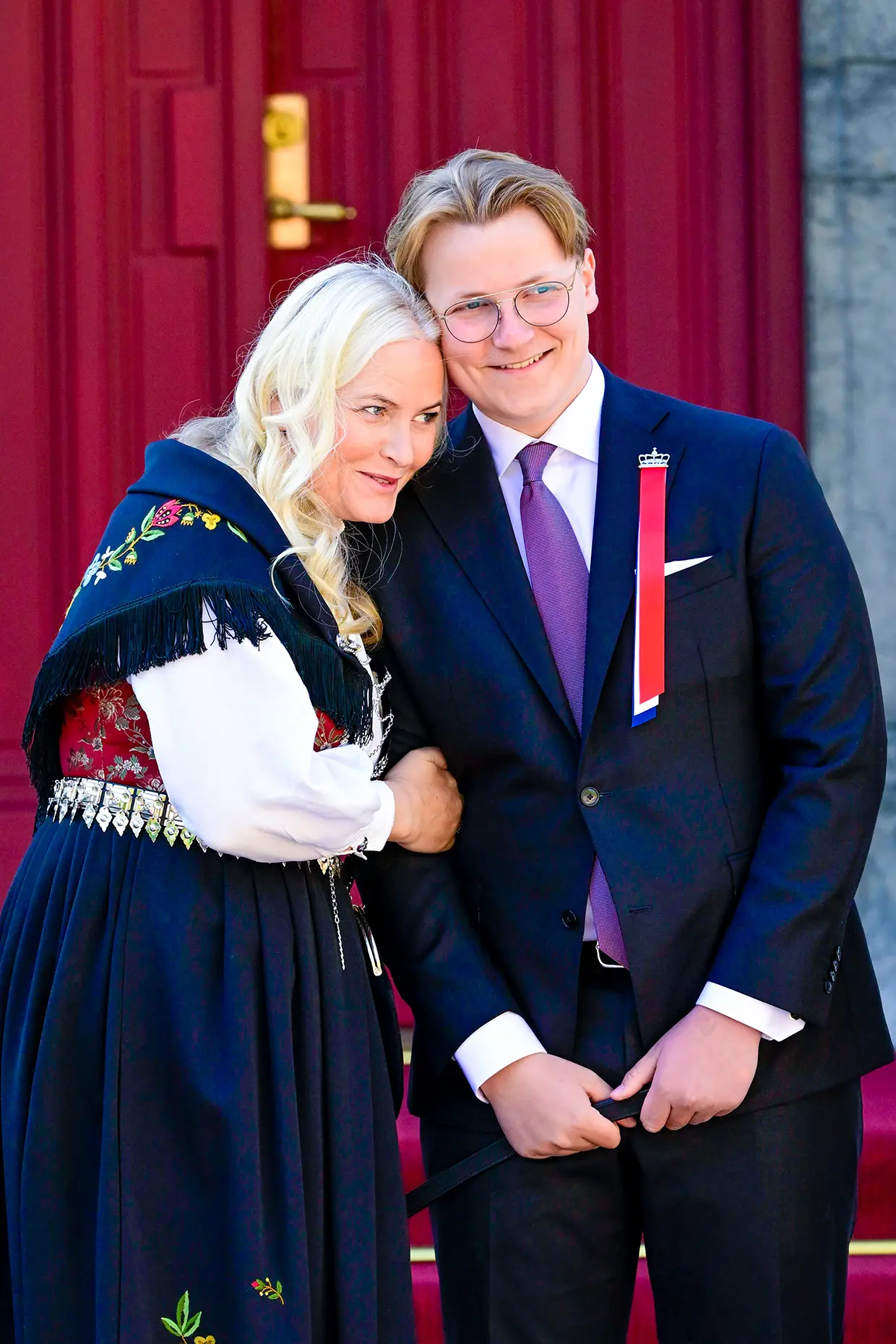 El príncipe Sverre Magnus de Noruega.