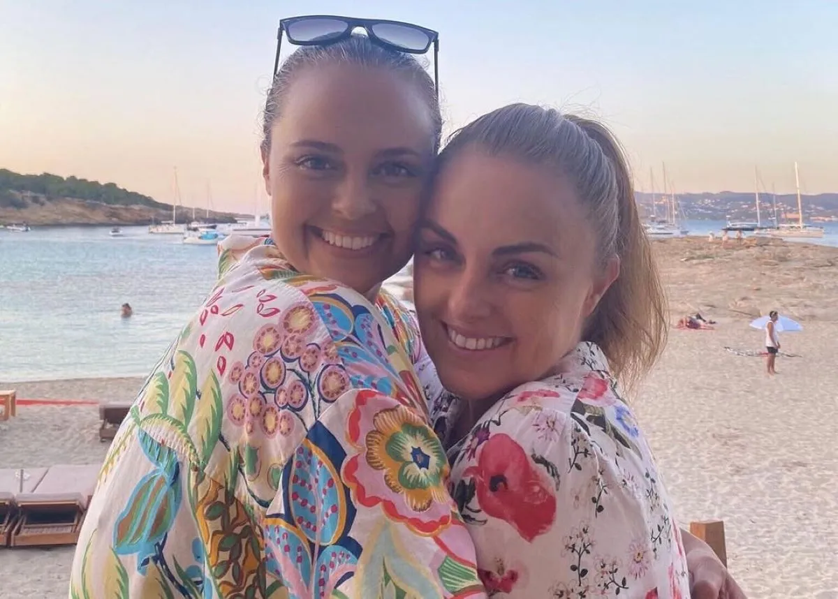 Shaila Dúrcal y Carmen Morales en una imagen juntas
