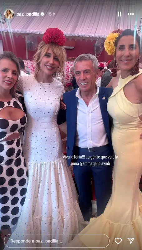 Paz Padilla y Gloria Camila.