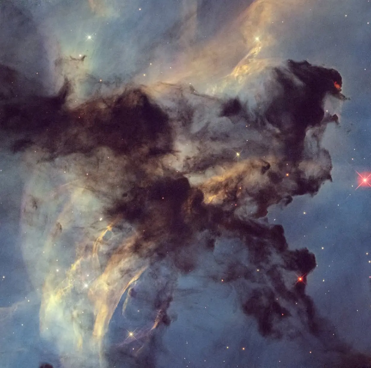 Imagen de la NASA tomada por el telescopio Hubble.