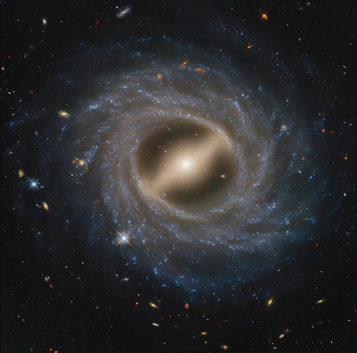 Imagen de la NASA tomada por el telescopio Hubble.