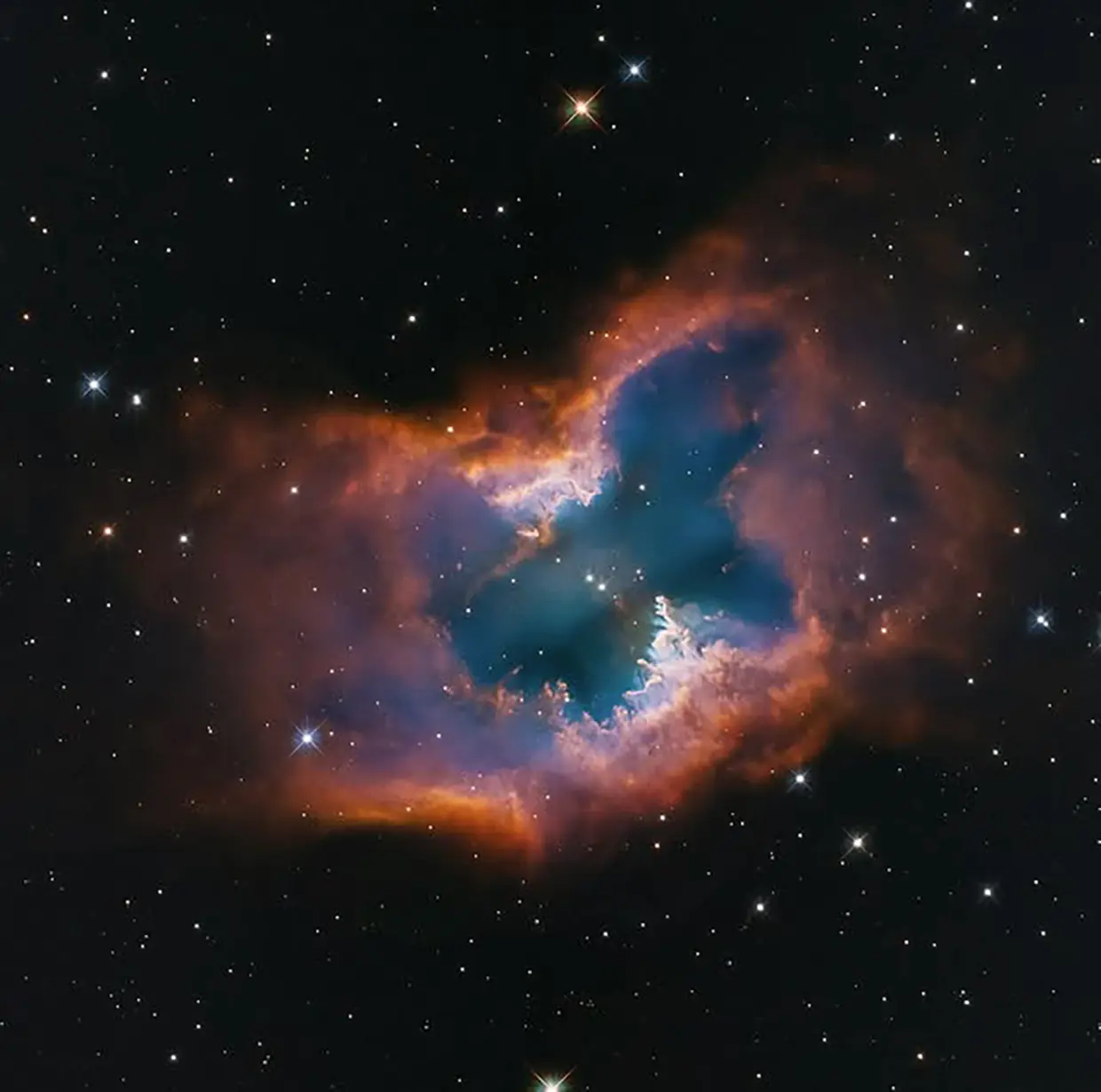Imagen de la NASA tomada por el telescopio Hubble.