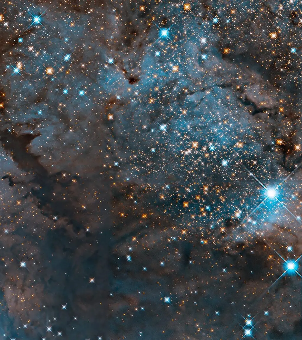 Imagen de la NASA tomada por el telescopio Hubble.
