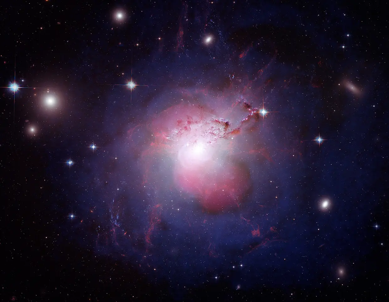 Imagen de la NASA tomada por el telescopio Hubble.