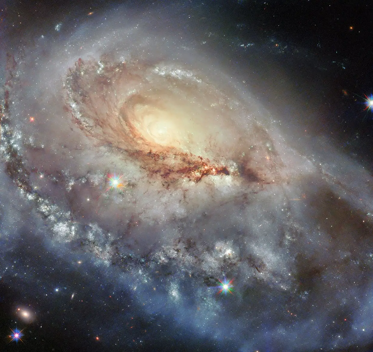 Imagen de la NASA tomada por el telescopio Hubble.