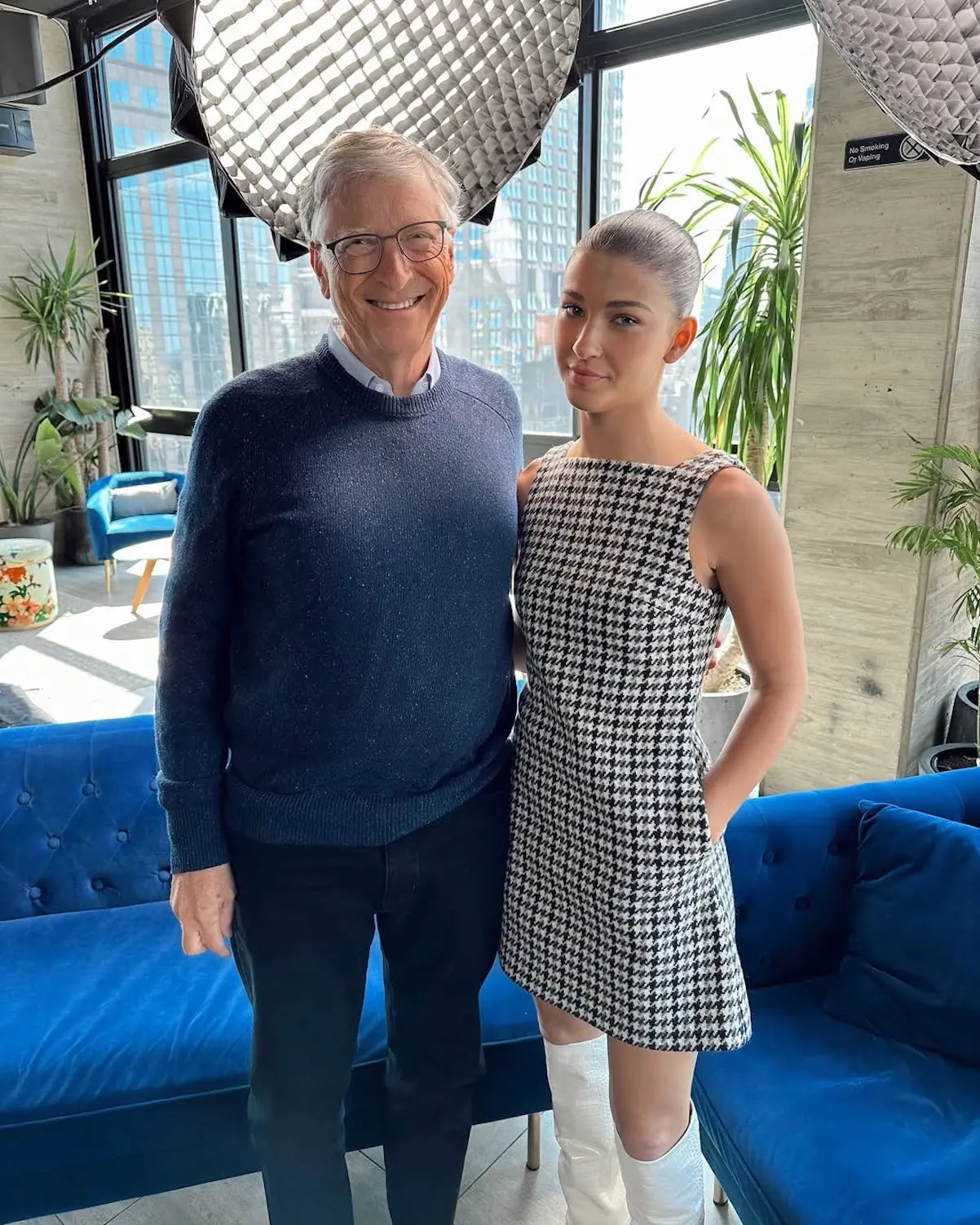 BILL GATES AND HIJS IG
