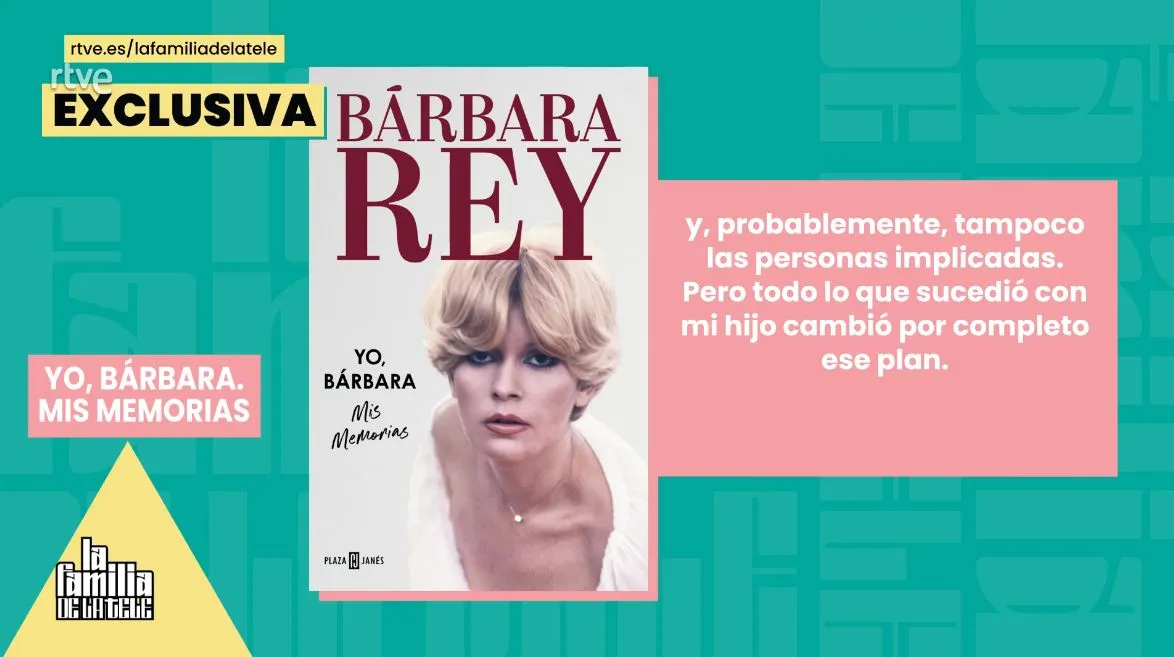Un extracto de las memorias de Bárbara Rey en 'La familia de la tele'.