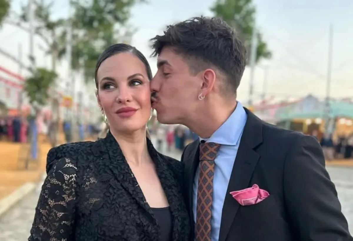 Jessica Bueno y Luitingo en la Feria de Sevilla en 2024