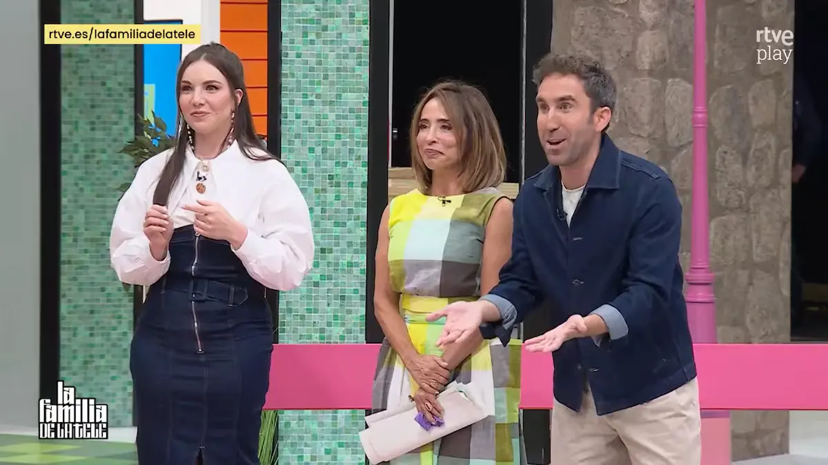 'La familia de la tele'.