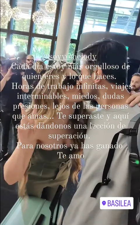 Melody, primeras palabras sobre 'Eurovisión' tras volver a casa. Su padre está muy enfadado