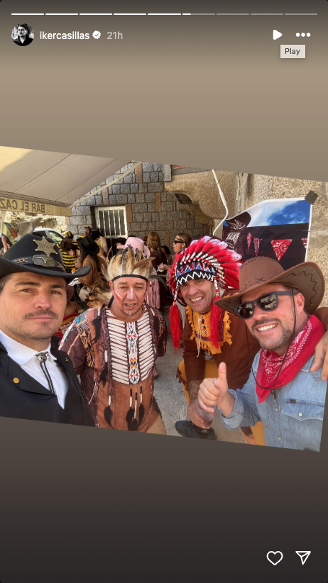 Íker Casillas celebra sus 44 años por todo lo alto: declara día festivo en su pueblo e invita a todos a una fiesta del oeste