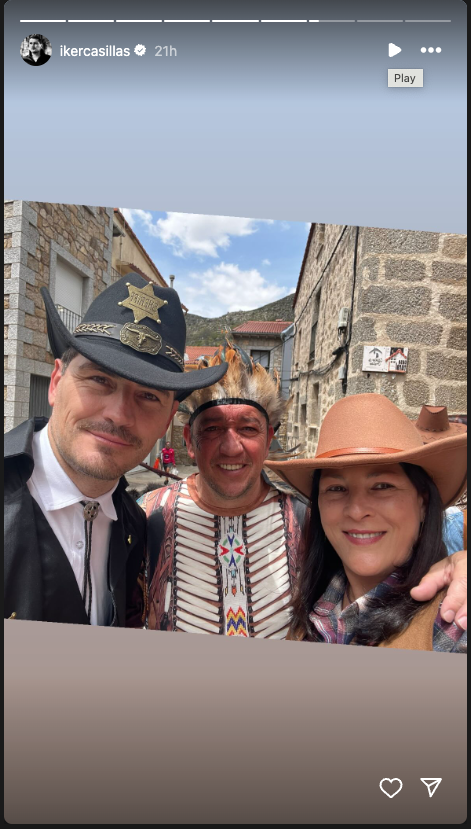 Íker Casillas celebra sus 44 años por todo lo alto: declara día festivo en su pueblo e invita a todos a una fiesta del oeste