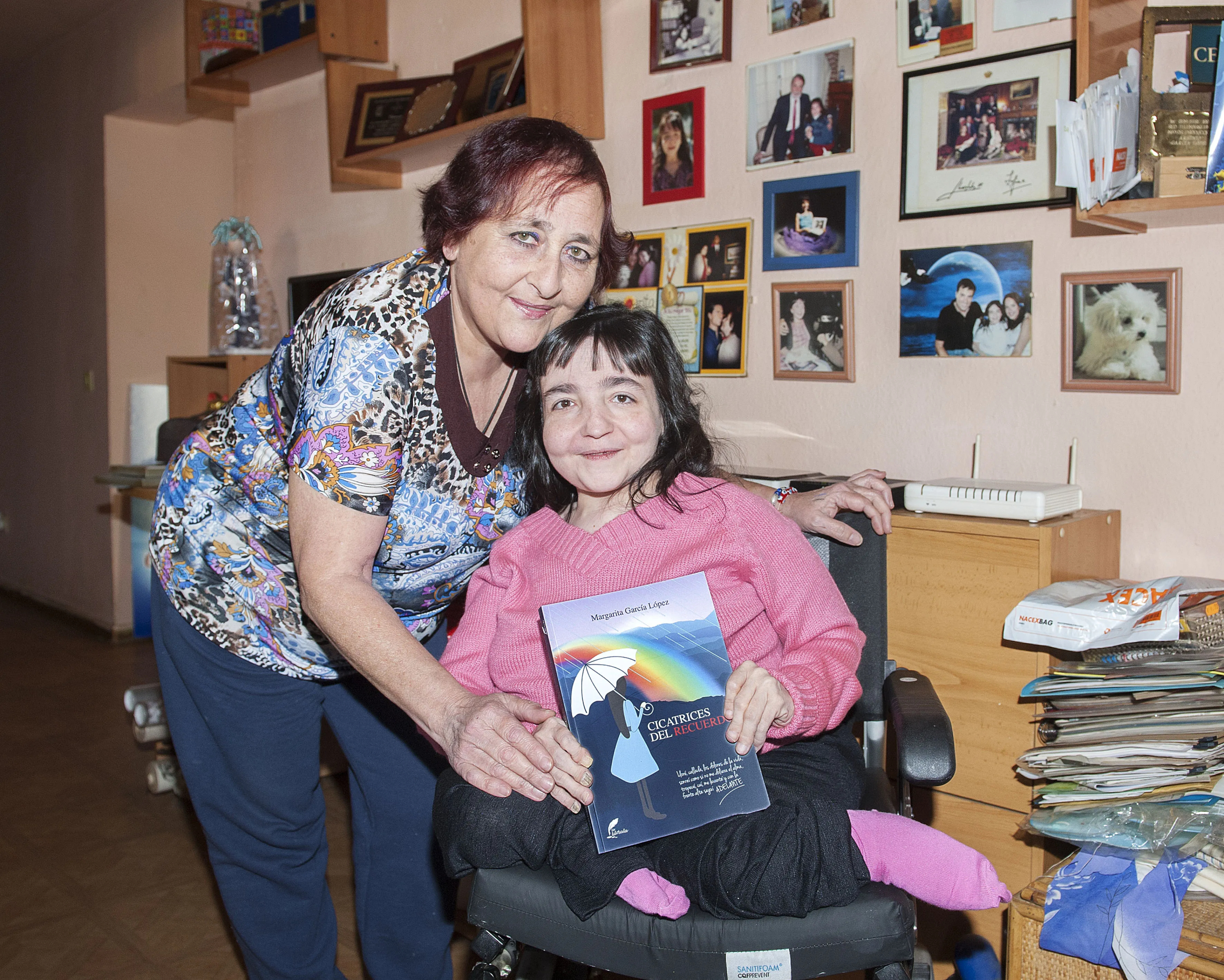Vanessa y su madre, Margarita García.