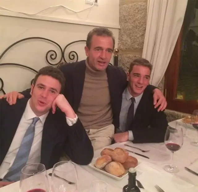 Aless Lequio, Clemente, y su padre, Alessandro Lequio
