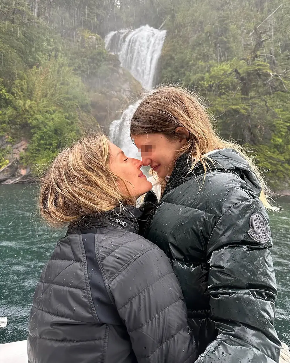 Gisele Bündchen con su hija