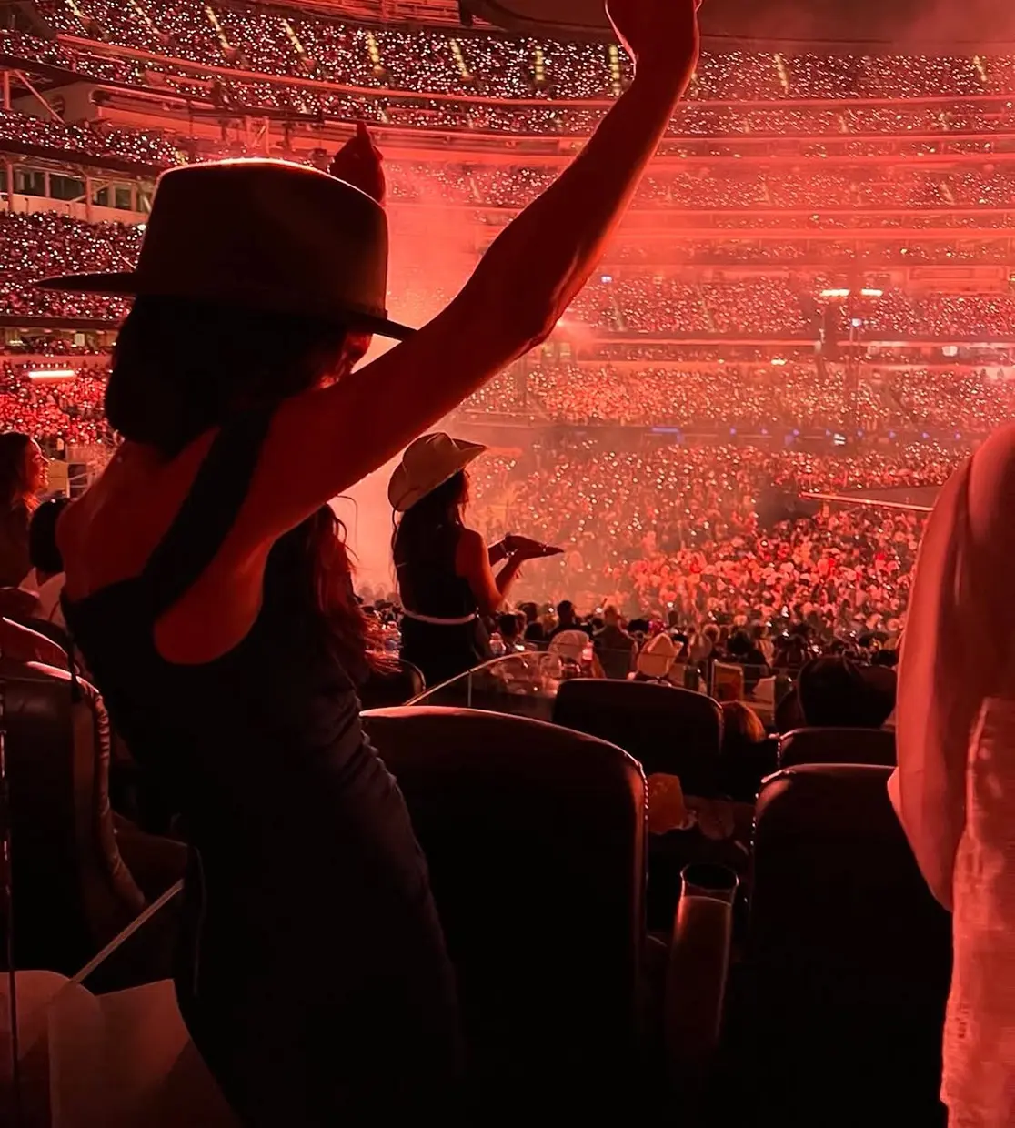 Meghan Markle during a concert.