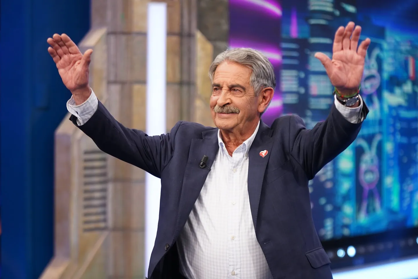 Miguel Ángel Revilla en 'El Hormiguero'.