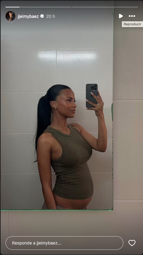 Jeimy Báez presume de su barriguita de X meses: sus planes para el bebé que espera con Yulen Pereira
