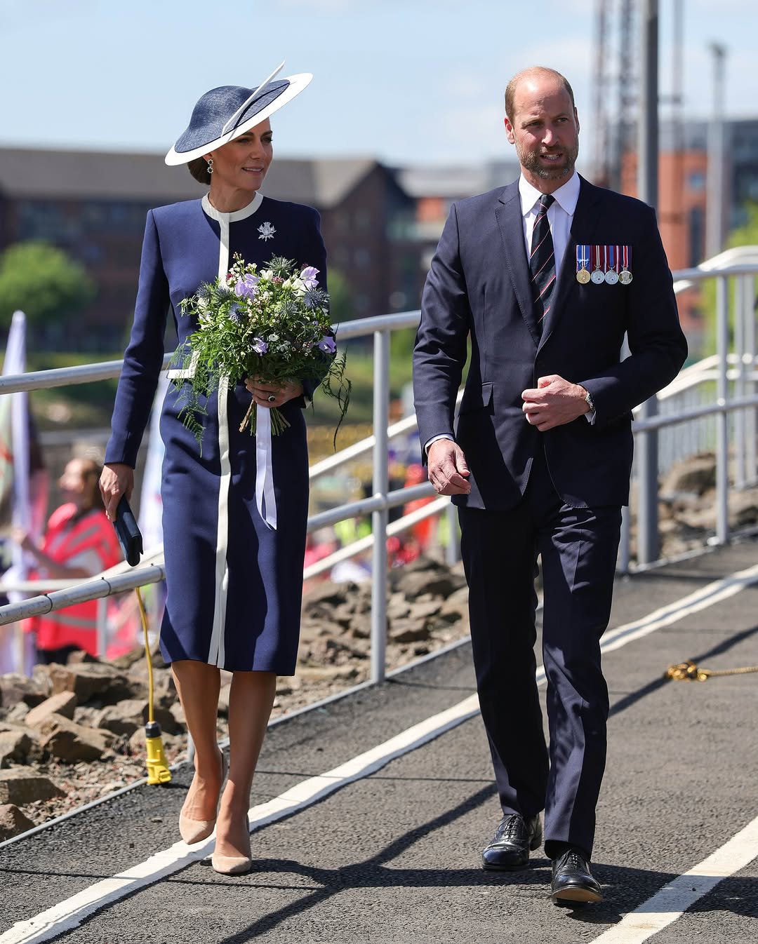 Kate Middleton: su precioso homenaje a Lady Di con un vestido de 2.000 €