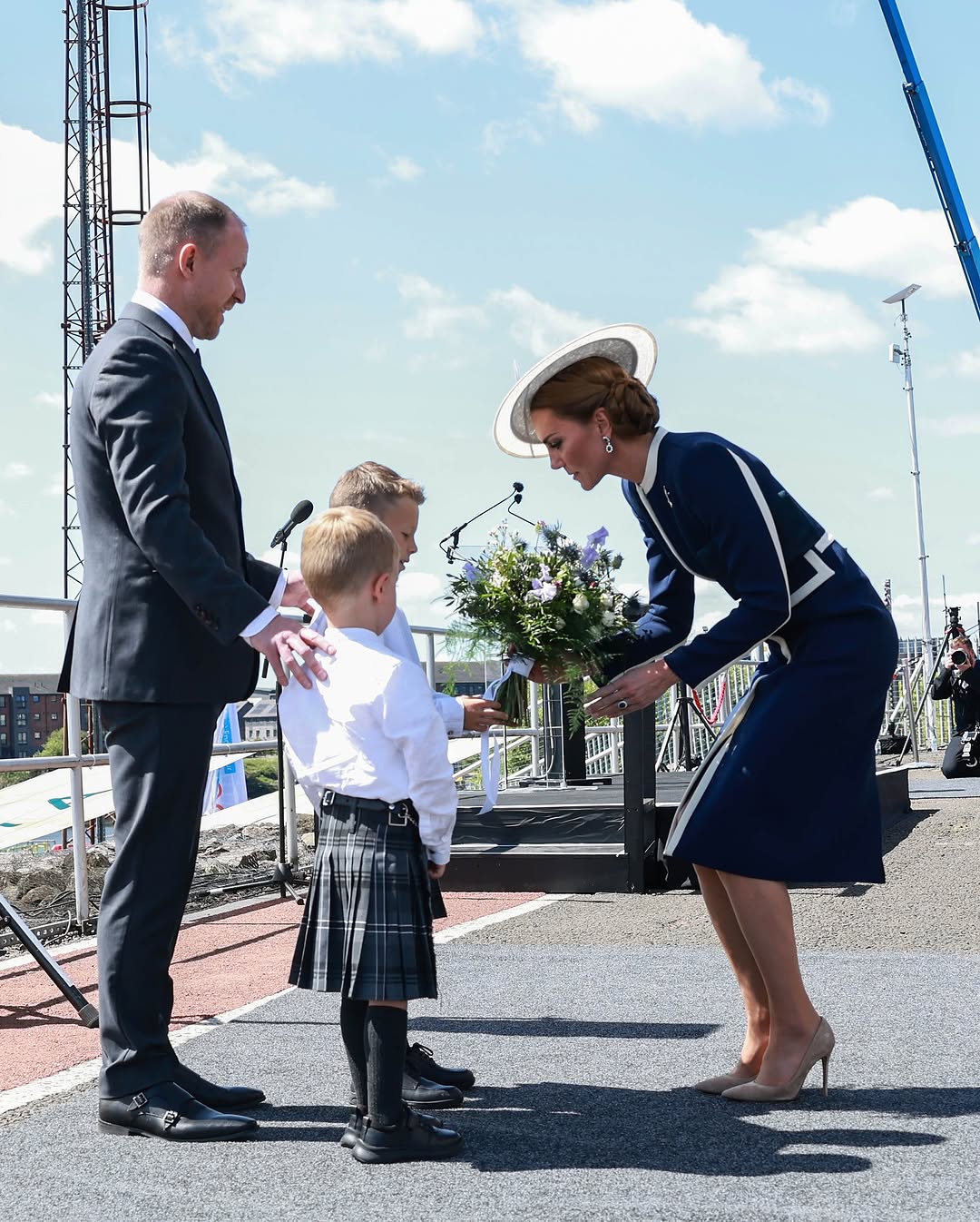 Kate Middleton: su precioso homenaje a Lady Di con un vestido de 2.000 €
