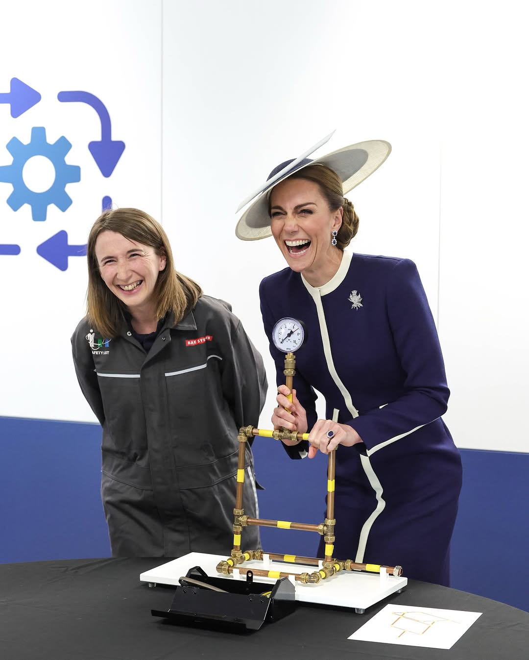 Kate Middleton: su precioso homenaje a Lady Di con un vestido de 2.000 €