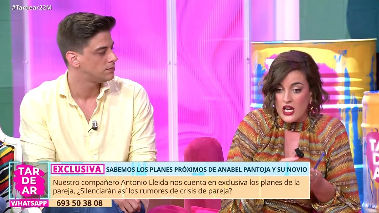 En 'TardeAR' hablan de Anabel Pantoja y David Rodríguez.