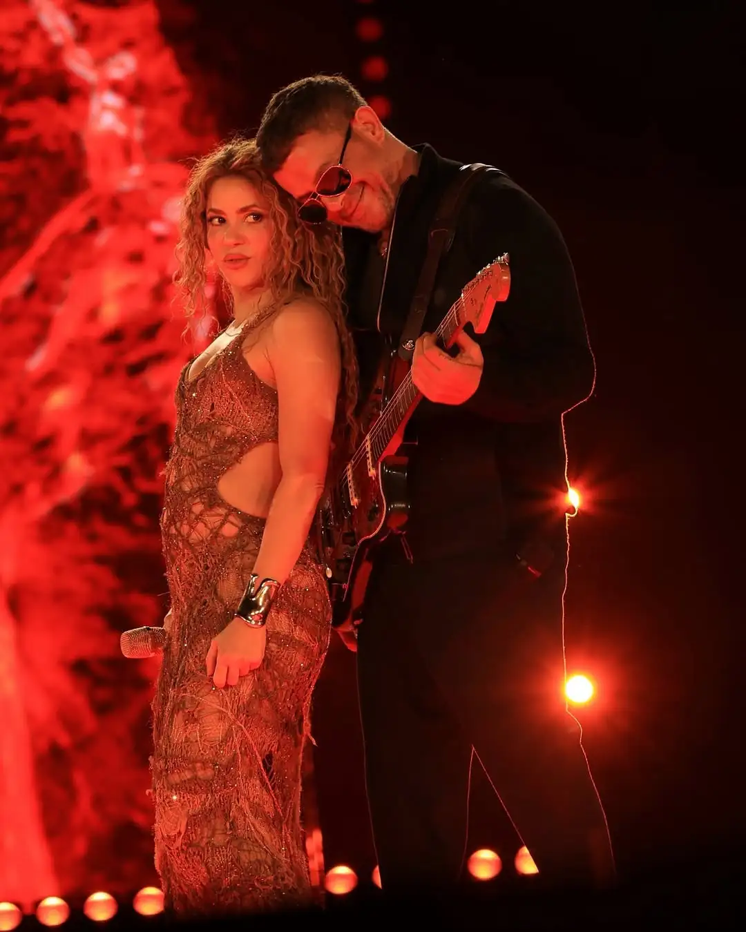 Shakira y Alejandro Sanz.