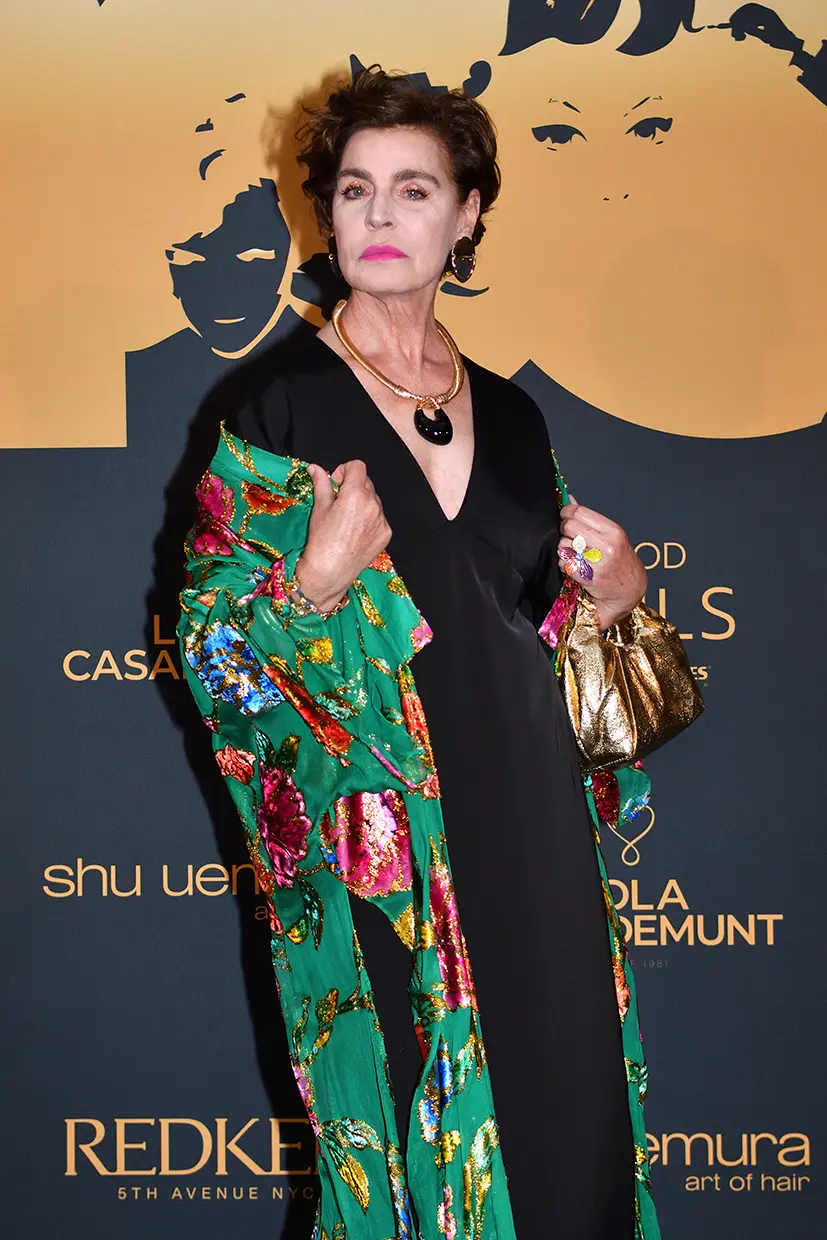 Antonia Dell'Atte, muy elegante, en el reciente evento al que acudió.