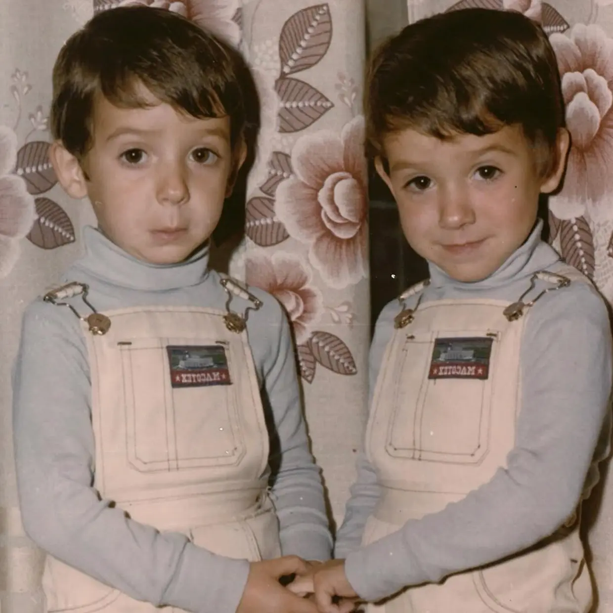 Juan Antonio y Carlos Bayona de niños.