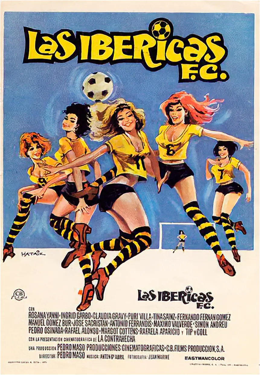 De ‘Las Ibéricas’ a la selección. 12 años después del estreno de ese filme, creado para ridiculizar el fútbol femenino, la selección debutó en La Guardia (Pontevedra) contra Portugal.