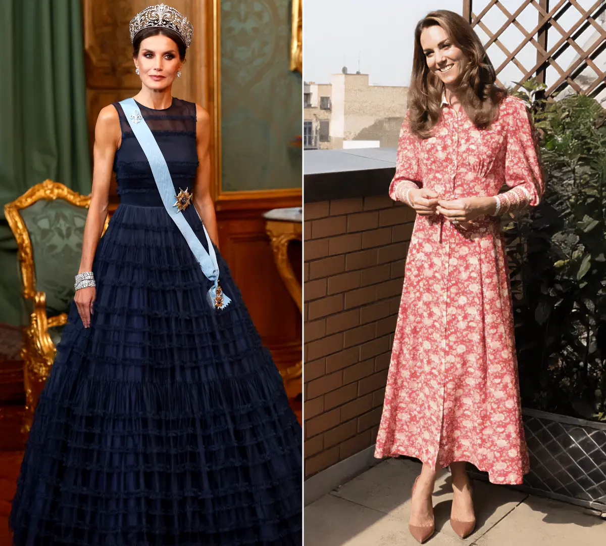Letizia y Kate Middleton