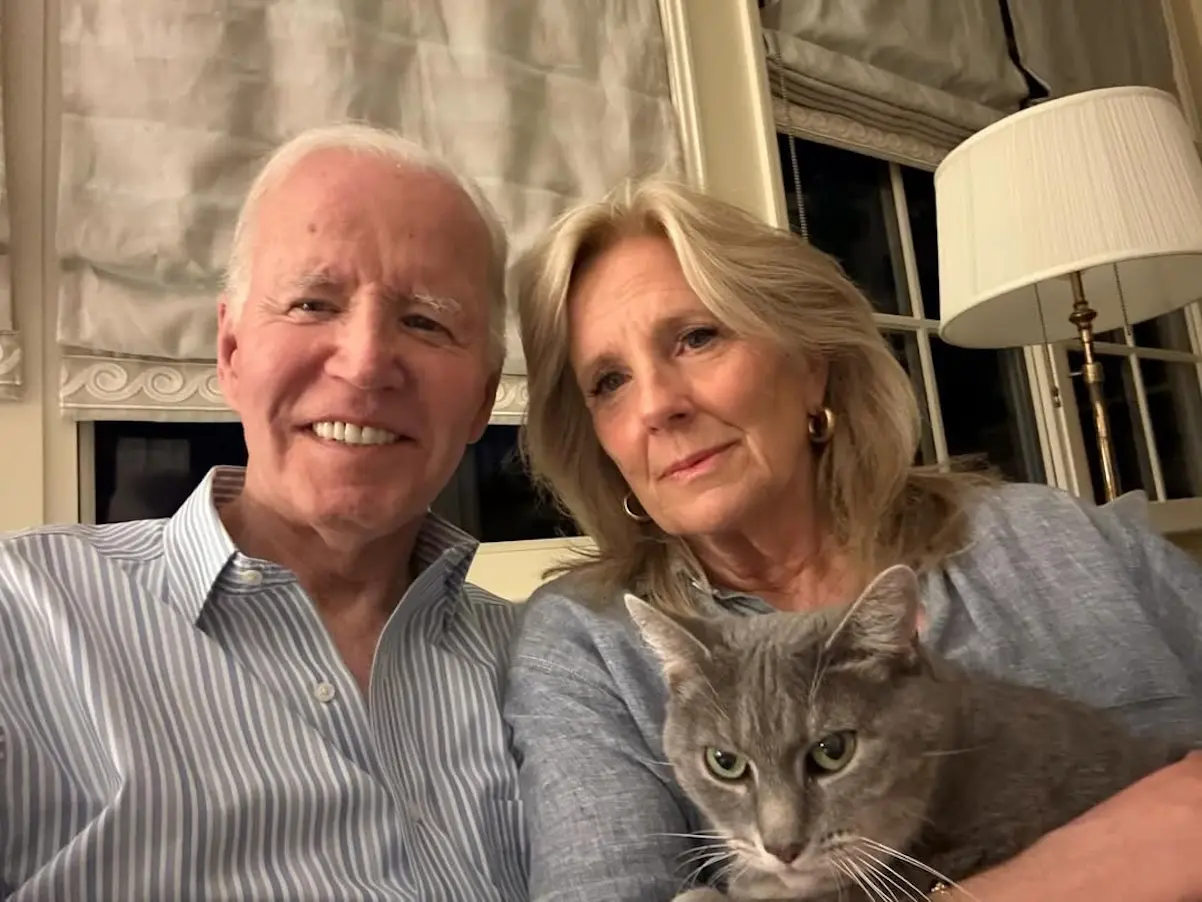 Joe Biden y su mujer