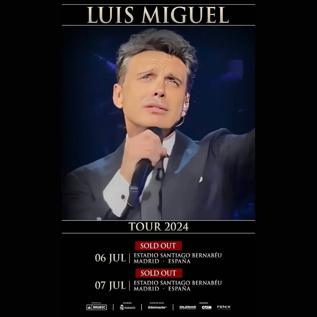 Luis Miguel en concierto sold out