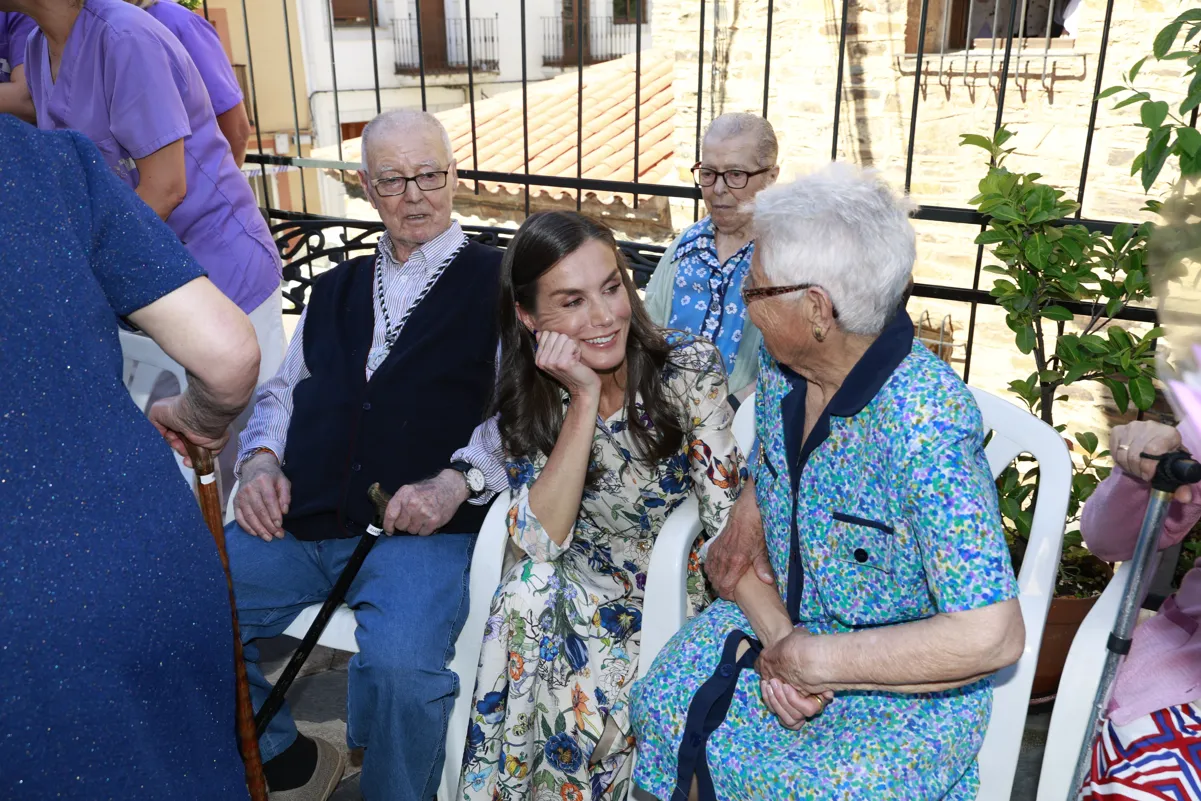 Felipe y Letizia en Guadalupe (Cáceres).