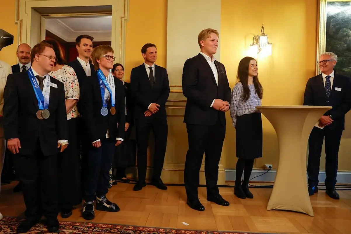 Las mejores fotos del príncipe Sverre Magnus en su primer acto oficial