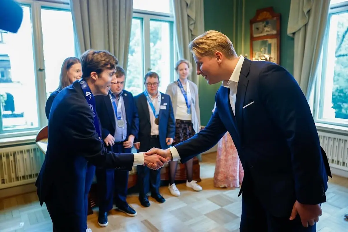 Las mejores fotos del príncipe Sverre Magnus en su primer acto oficial