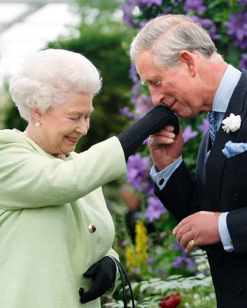 Carlos de Inglaterra e Isabel II